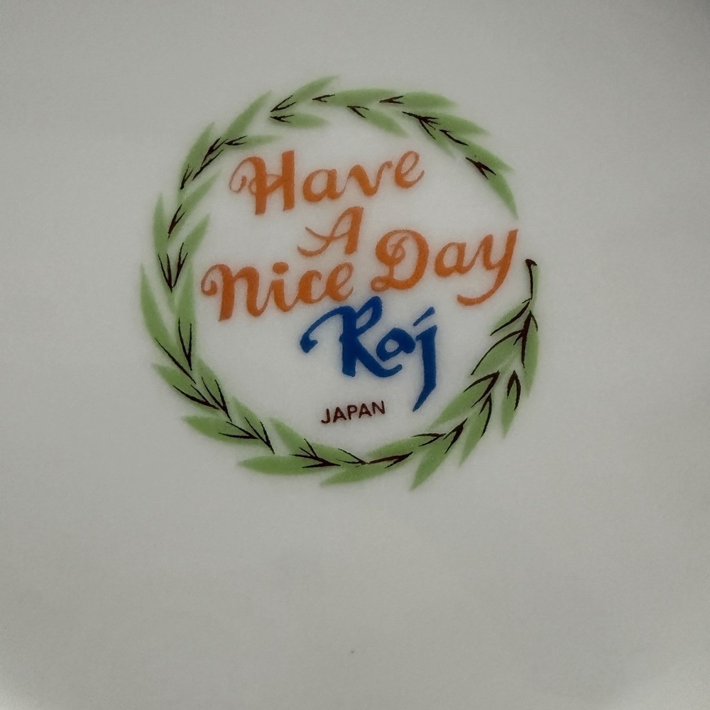 Raj Japan Tennis Racquet‎ Decorative Collectible Child's Plate Vintage Retro MCM - Picture 4 of 7